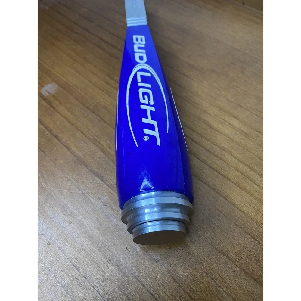 Bud Light Blue Beer Tap Handle Screw On Handle Bar Ware Man Cave